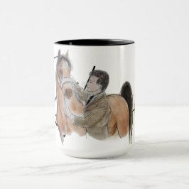 Caneca Assinatura de Ron Hevener "Fate of the Stallion"