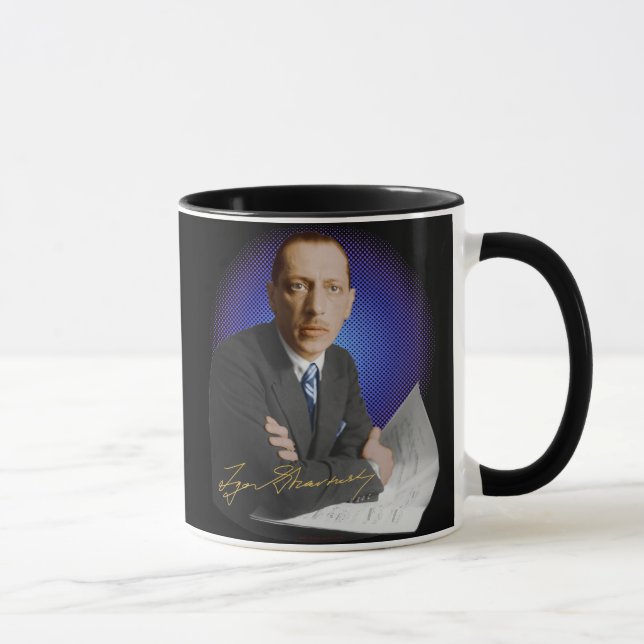 Caneca Assinatura de Stravinsky (Direita)