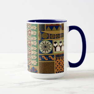 Caneca Assíria Vintage Pattern