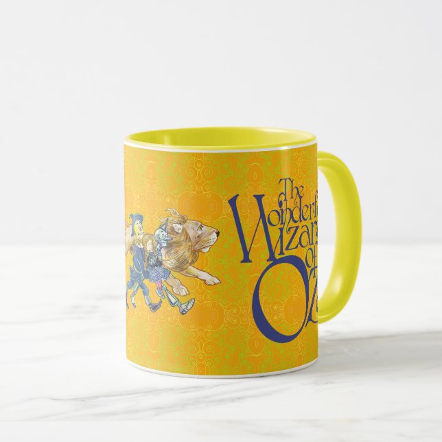 Caneca Assistente Clássico de Mug de Caractere Oz (Frente Esquerda)