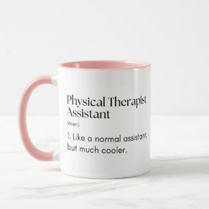 Caneca Assistente de Fisioterapeuta Definição Engraçada