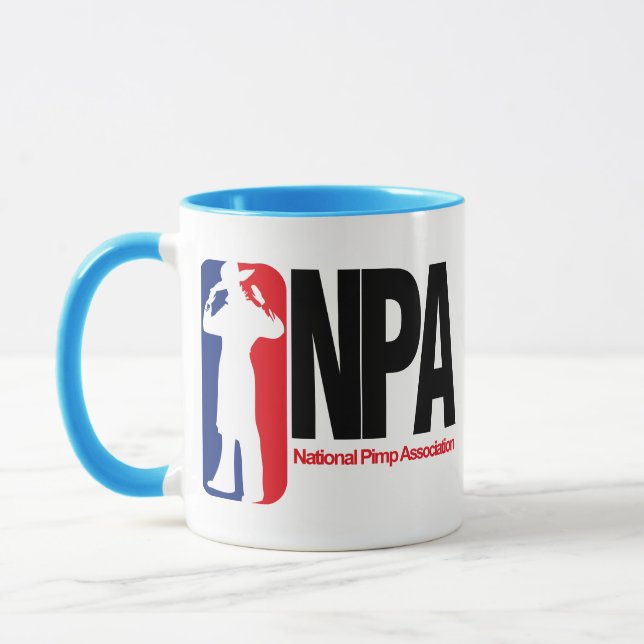 Caneca Associação nacional do proxeneta (Esquerda)