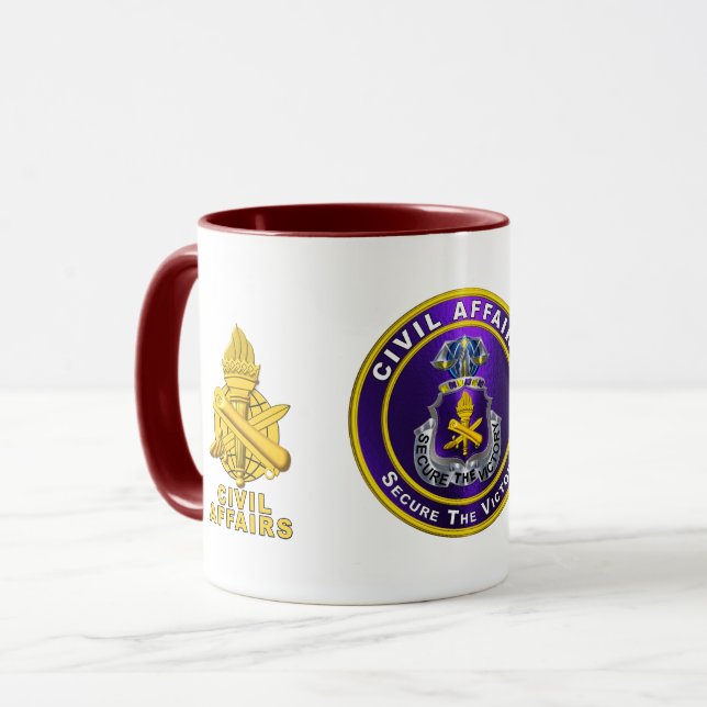 Caneca  Assuntos Civis do Exército   (Frente Esquerda)