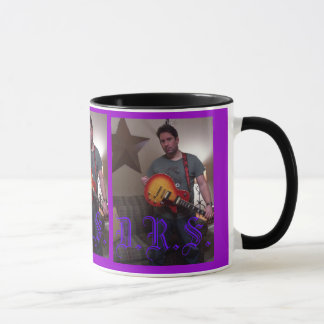 Caneca ASSUSTADOR D.R.S. gótico da guitarra da