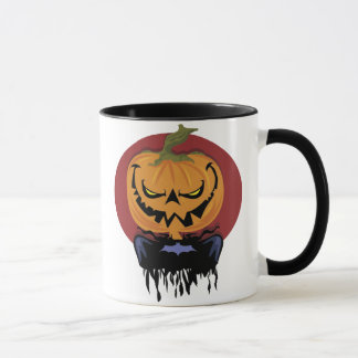 Caneca assustador da Jack-o-lanterna