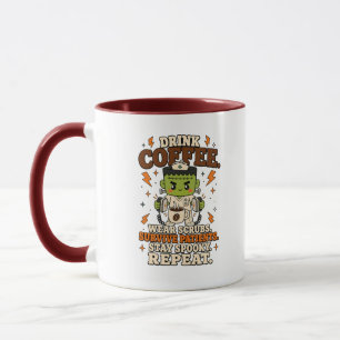 Caneca Assustadora para Sobreviver aos Pacientes B