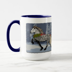 Caneca Astrid o Cavalo Islandês para as Festividades