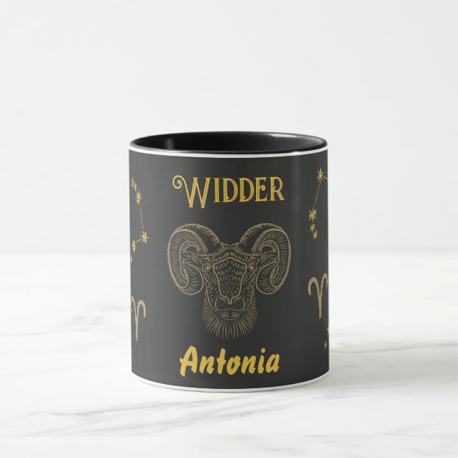 Caneca Astrologisches Sternzeichen Widder - (Centro)