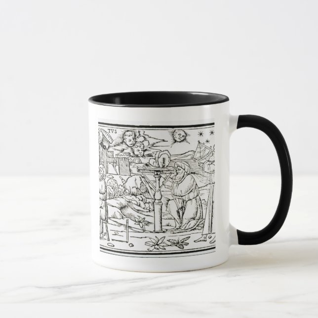 Caneca Astrólogo árabes, cópia de uma ilustração de (Direita)