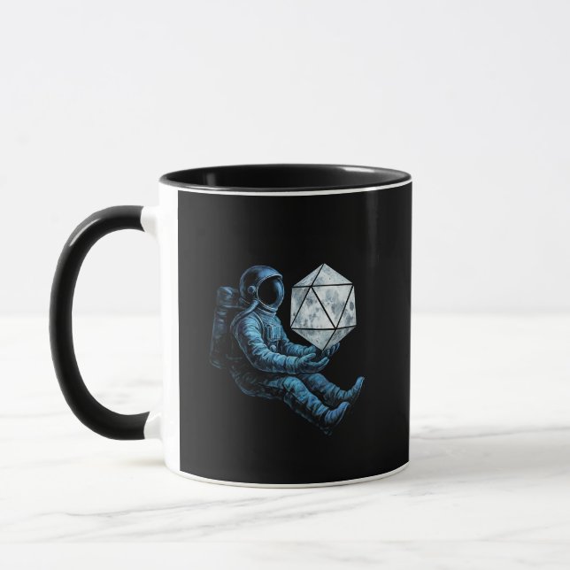 Caneca Astronaut with Moon Dice (Esquerda)