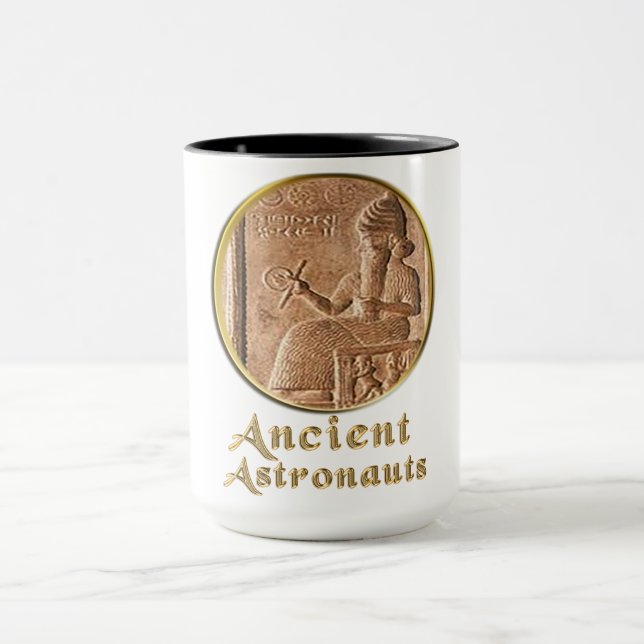 Caneca Astronautas Antigos (Centro)