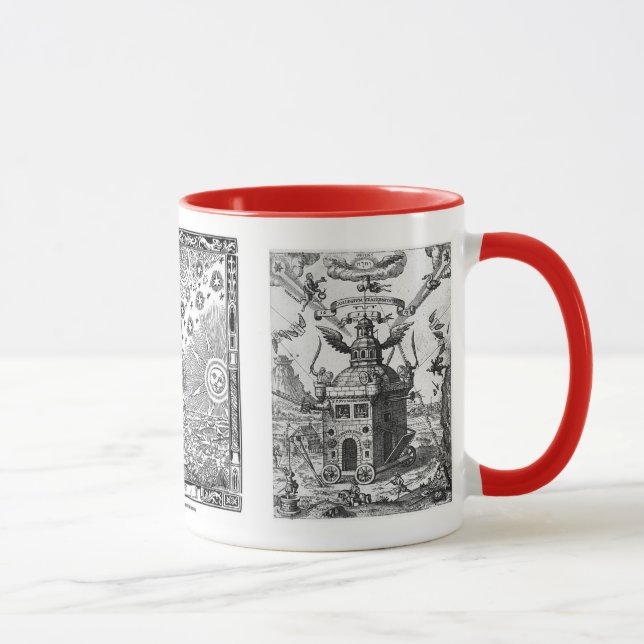 Caneca Astronomia antiga da alquimia (Direita)
