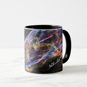 Caneca Astronomia e Nebula Veil, Hubble / Galáxia