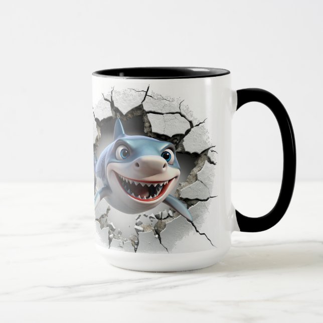 Caneca Ataque ao tubarão (Direita)