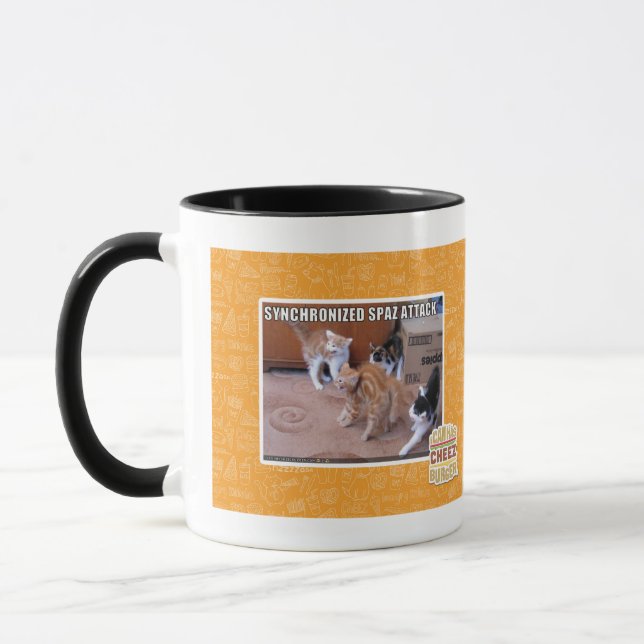 Caneca Ataque de Sychronized Spaz (Esquerda)