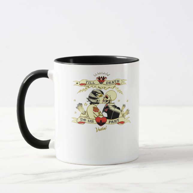 Caneca Até a morte, fazemos parte do clássico Design para (Esquerda)