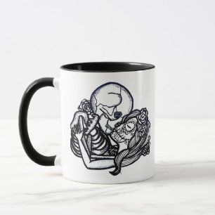 Caneca Até a morte nos fazer parte do clássico - esquelet
