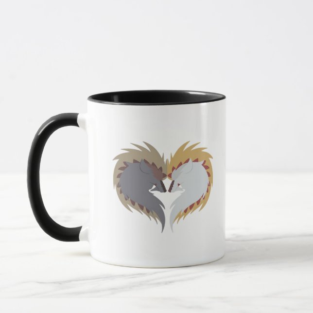 Caneca Até a morte nos fazer parte - Kamunono Orugaron Es (Esquerda)