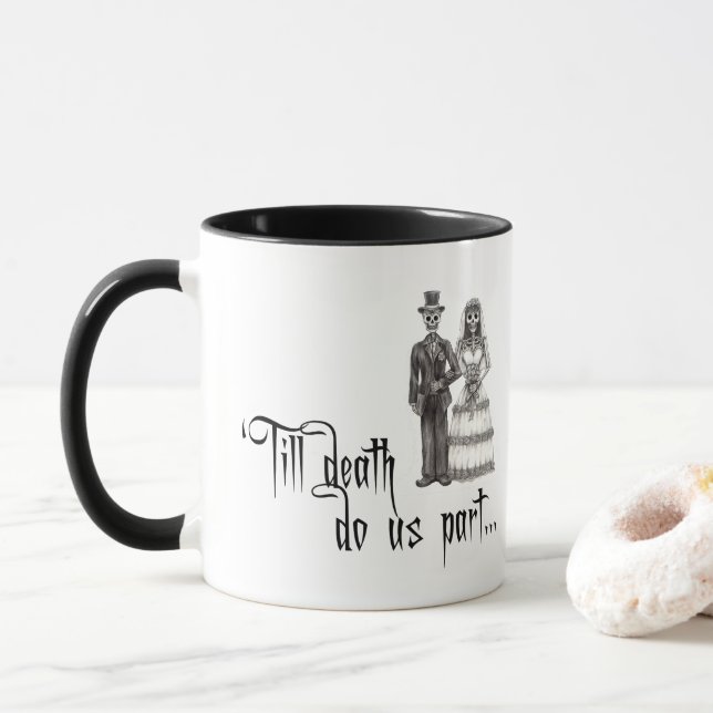 Caneca Até o casamento da morte (Com Donut)