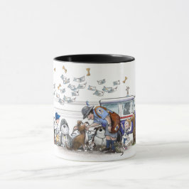 Caneca Até Pets Vizinhos Amavam O Carteiro
