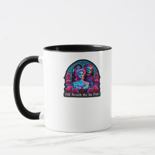 Caneca Até que a morte nos deixe clássicos - Lama e Colar