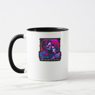 Caneca Até que a morte nos separe do clássico - Grim Reap