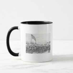 Caneca Aterragem das tropas em Vera Cruz, México