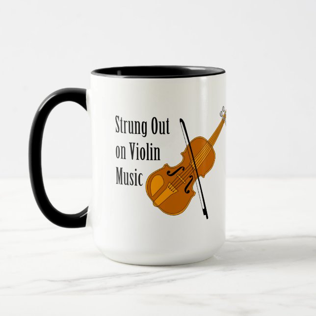 Caneca Atirado Ao Violino (Esquerda)