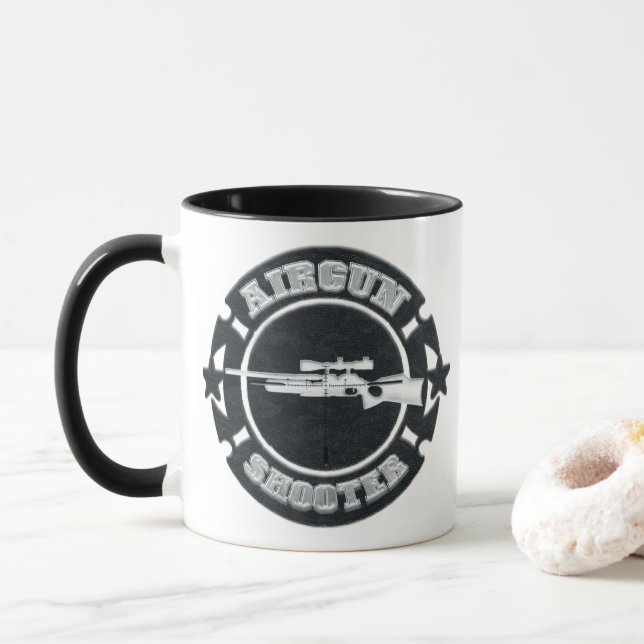 Caneca Atirador de armas (Com Donut)