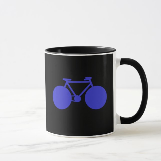 Caneca atitude verde de bicicleta (Direita)
