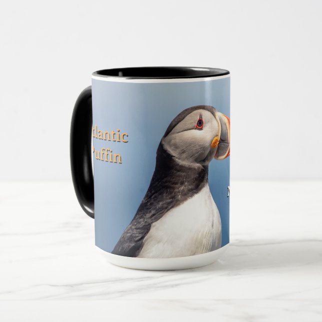 Caneca Atlantic Puffin – Machias Seal Island Maine Coffee (Frente Esquerda)