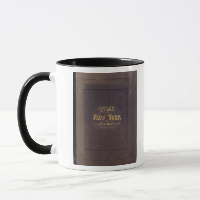 Caneca Atlas das proximidades de Nova York (Esquerda)