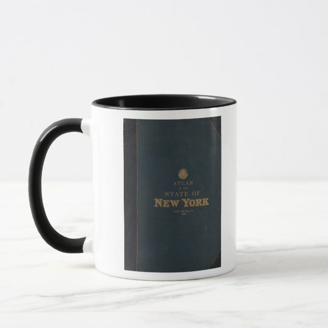 Caneca Atlas estado de Nova York (Esquerda)