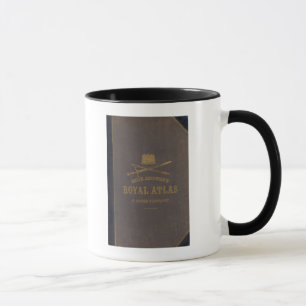 Caneca Atlas real da geografia moderna