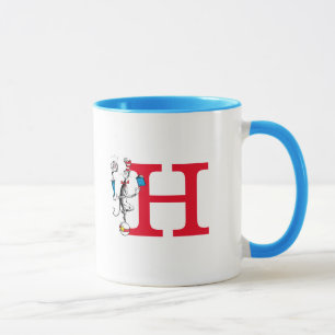 Caneca Ato de Equilíbrio do Gato no Chapéu Monograma H