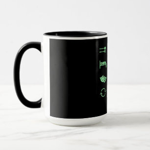 Caneca Ato de Sono Repetido - Agentes T em Ação