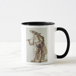 Caneca Ator com um chapéu Largo-orlarado