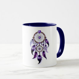 Caneca Atrapasueños corazón de Amatista