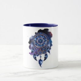 Caneca Atrapasueños en noche estrellada
