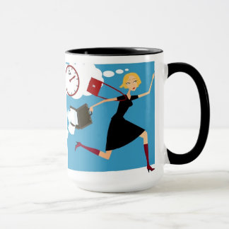 Caneca atrasada de funcionamento