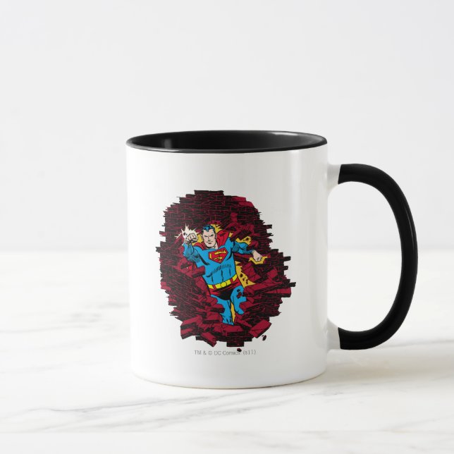 Caneca Através de uma parede de tijolos (Direita)