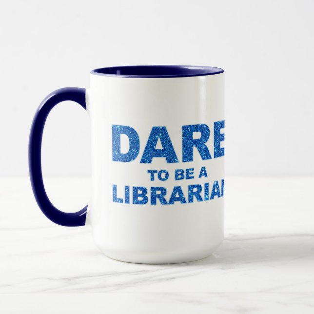 Caneca Atrevo-me a ser uma Bibliotecária (Esquerda)