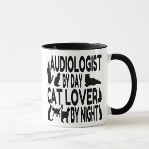 Caneca Audiologista Loves Cats