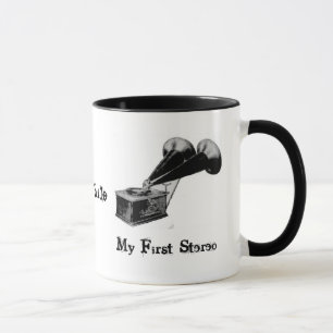 Caneca Audiophile - meus primeiros caneca/copo