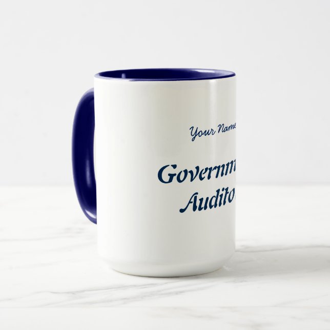 CANECA "AUDITOR GOVERNO" (Frente Esquerda)