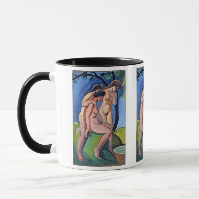 Caneca Auguste Macke Três Atos (Esquerda)