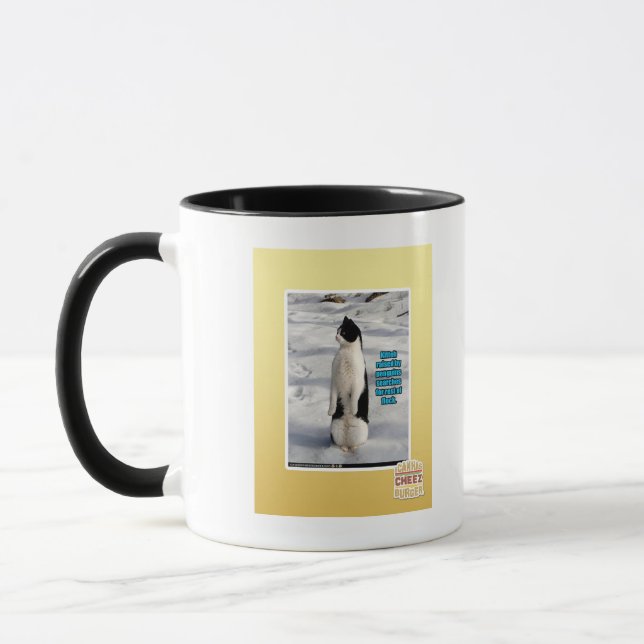Caneca Aumentado por pinguins (Esquerda)
