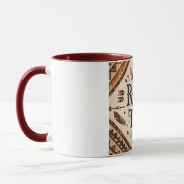 Caneca Aumentando meu Dia de as mães de tribo