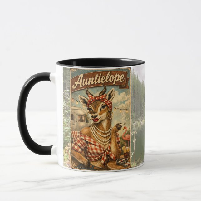 Caneca Auntielope Mug (Esquerda)