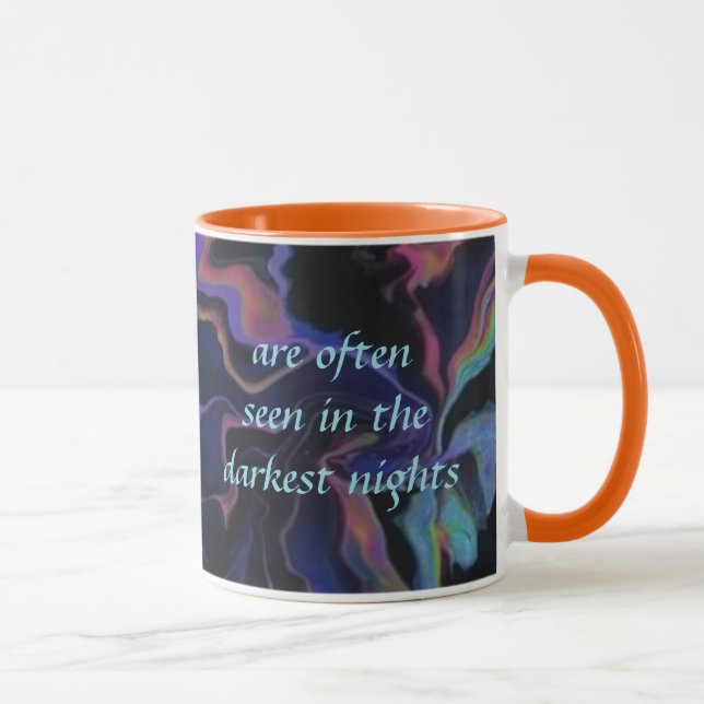 Caneca Aurora Acrylic Pour Style Mug (Direita)